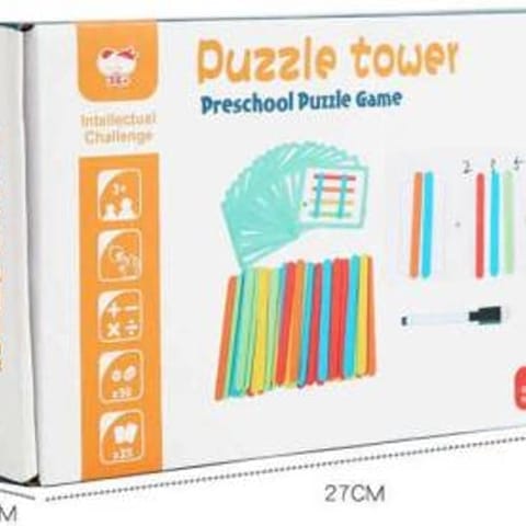 Puzzle Tower Preschool Puzzle Game