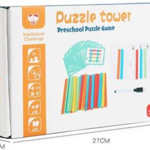 Puzzle Tower Preschool Puzzle Game