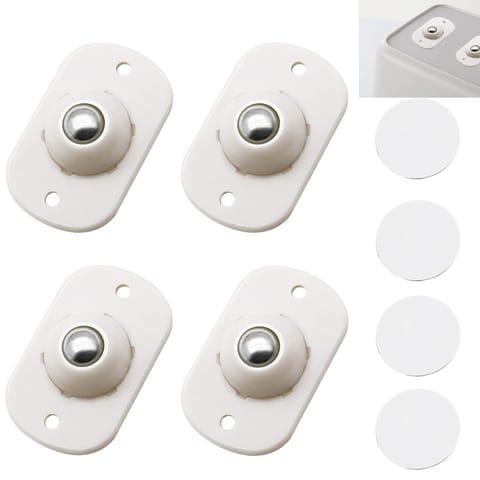 4 Pcs Mini Swivel Casters Wheels Roller