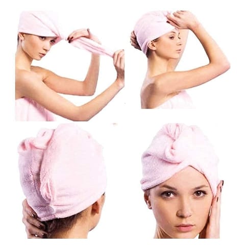 (Pack Of 2) Hair Towel Warp