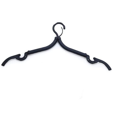 1432 Portable & Foldable Multicolor Plastic Hangers (1Pc)