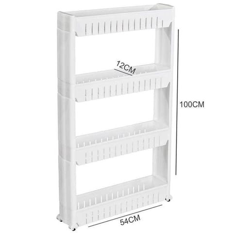 2120 Multipurpose 4 Layer Space Saving Storage Organizer Rack Shelf