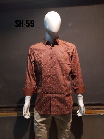 Nice Collection Cotton Casual Full Sleeve Shirt for Men