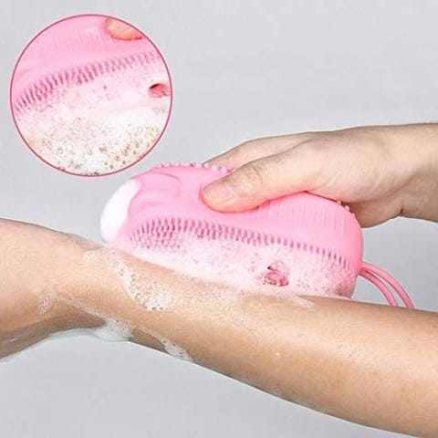 Silicon Bubble Bath Scrubber