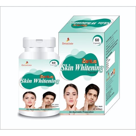 Zenius Skin Whitening Capsule for Dry Skin Glow Pack