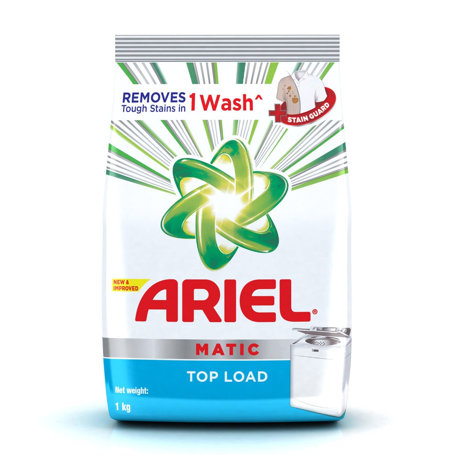 Ariel Matic Top Load Detergent Washing Powder - 1 kg