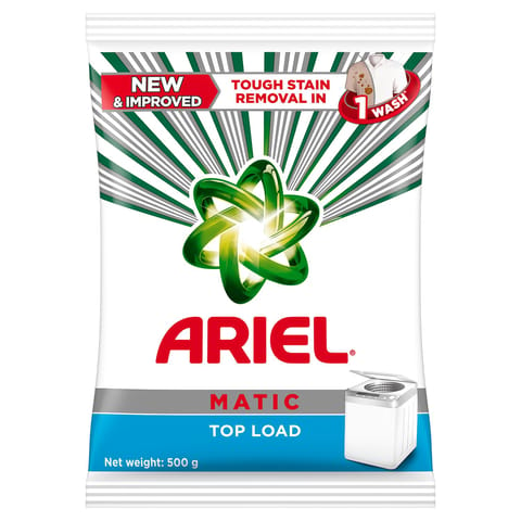 Ariel Matic Top Load Detergent Washing Powder - 500 g