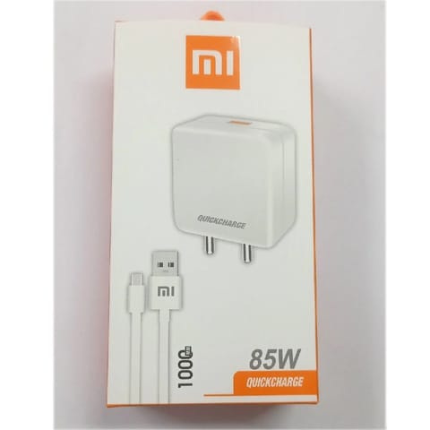 85Watt MI Fast Charging Mobile Charger