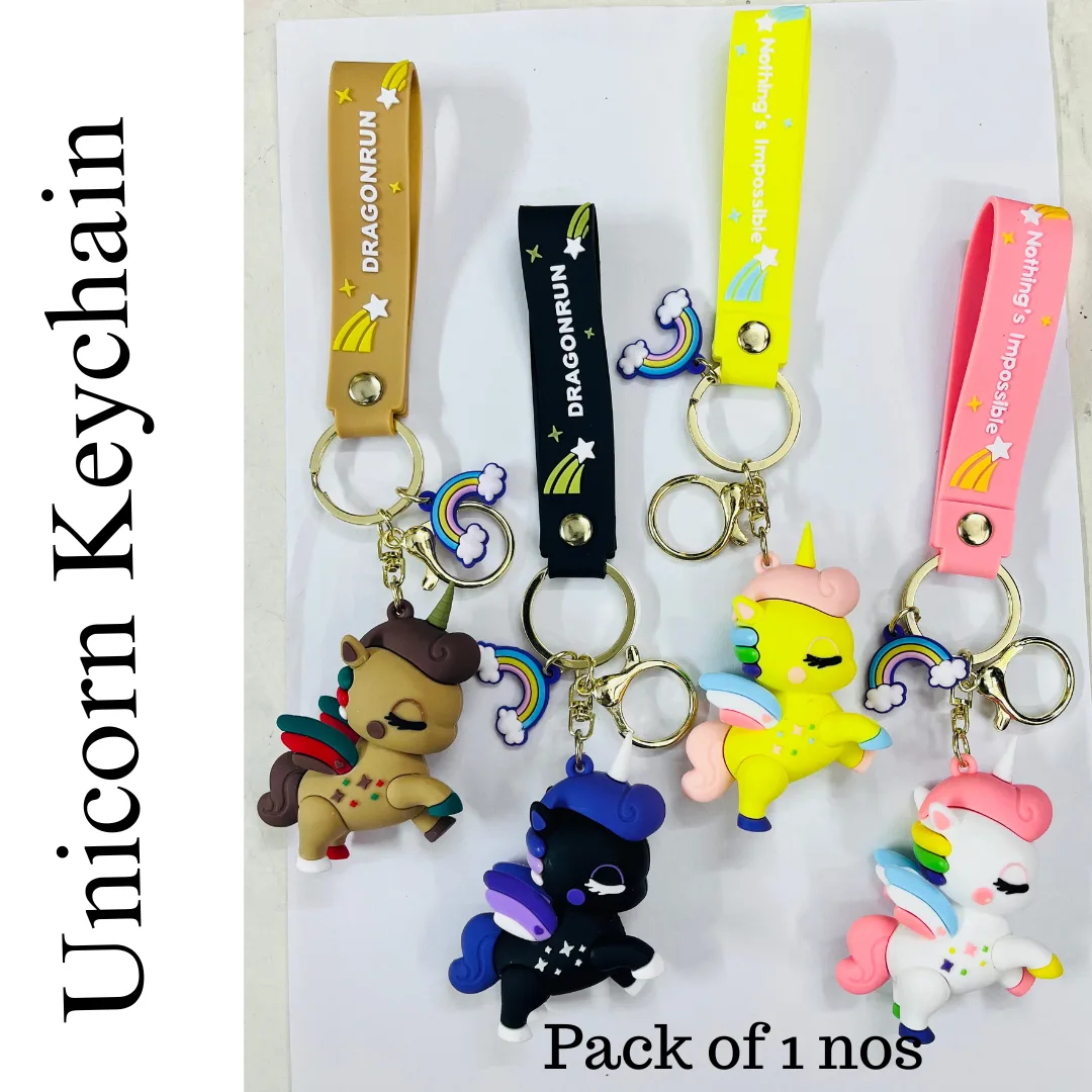 Unicorn Keychain single Piece