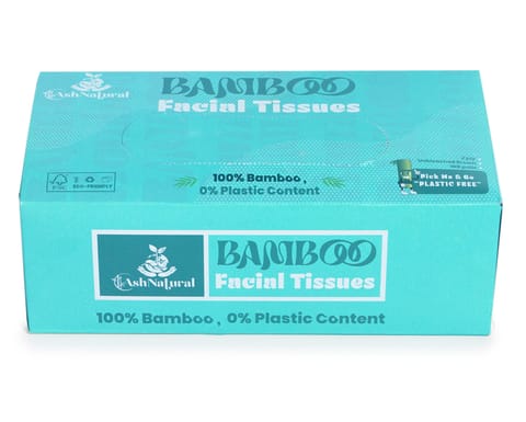 Ash Natural Bamboo Facial Tissues