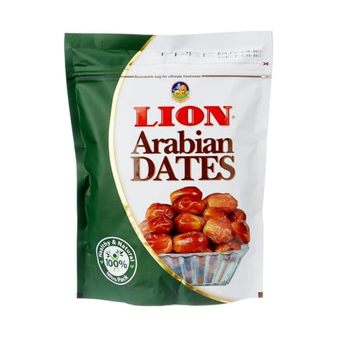 Lion Arabian Seeded Dates Pouch (1+1)