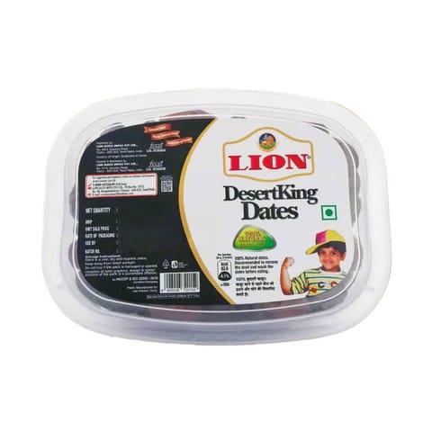 Lion Desertking Dates Container