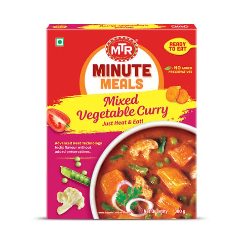 MTR Ready To Eat Mixed Vegetable Curry 300 Gm