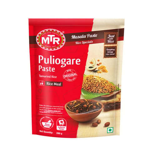 MTR Puliogare Paste 200 Gm