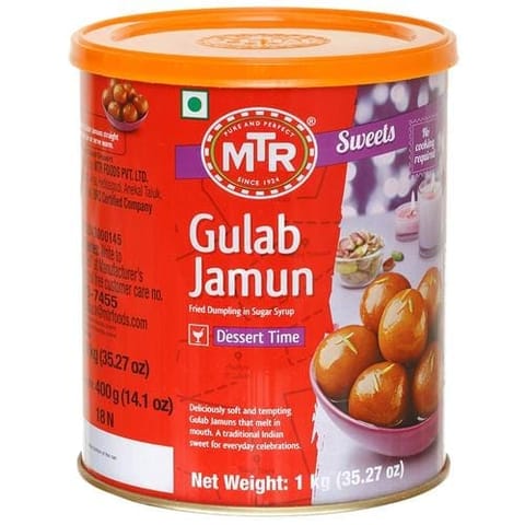 MTR Gulab Jamun Tin